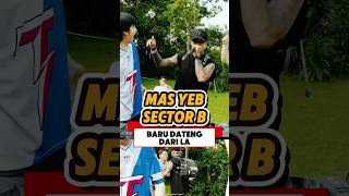 Mas Yeb Peluk Tepe, Baru Dateng Dari LA🤣 #sectorb #shorts #yb #tepe46