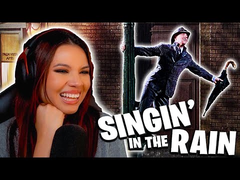 ACTRESS REACTS to SINGIN' IN THE RAIN (1952) FIRST TIME WATCHING *GENE KELLY IS A DREAM!*