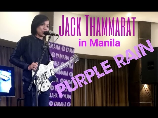 JACK THAMMARAT in MANILA - PURPLE RAIN class=