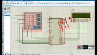 Calculator based on 8051 | proteus | keil |c program | bangla