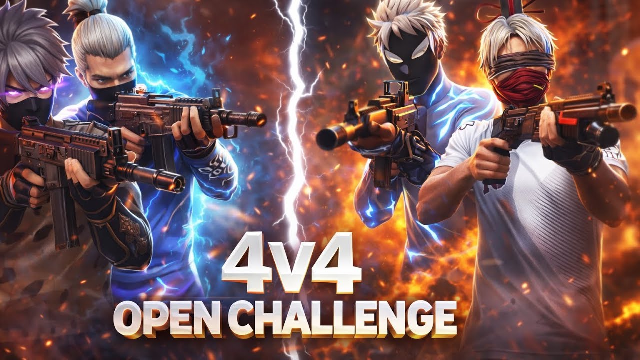 Live 4vs4 custom room gameplay reaction 😮‍💨❤️‍🔥| Free fire Malayalam live custom ❤️