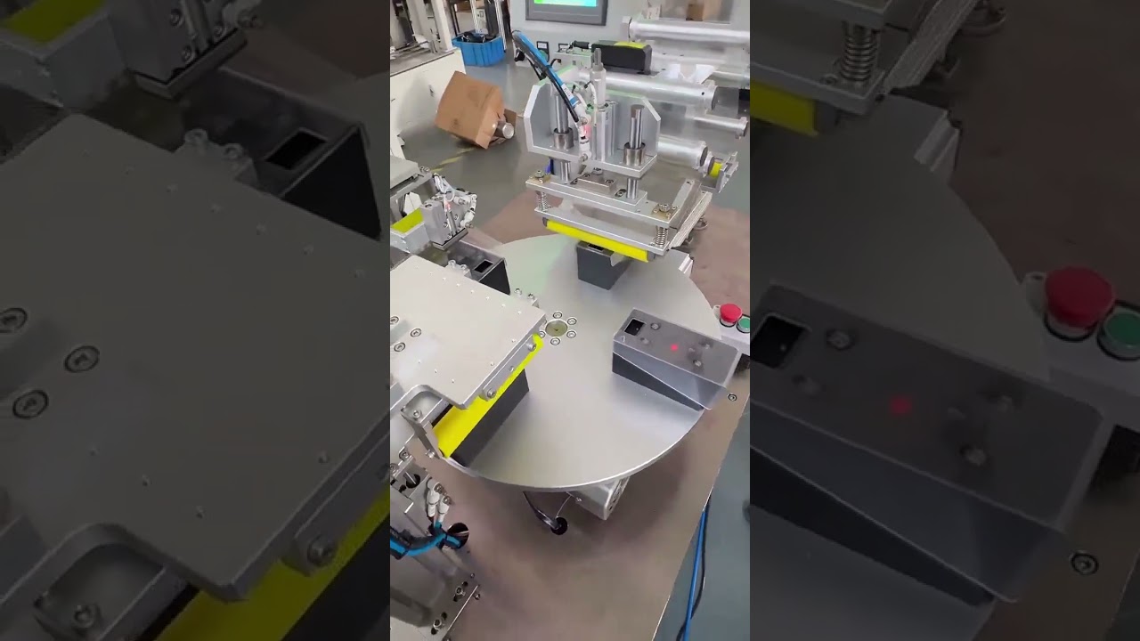 Automated turntable labeling machine, high-precision, multi-functional, suitable for all industries,