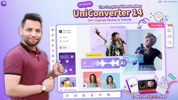 Wondershare UniConverter 14 Tutorial & Review (2022) Convert Videos Faster & Easily