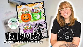 Trick or Treat Candy Buckets [Halloween Card!]