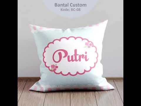  Bantal  Custom Bantal Lucu  Bantal  Nama YouTube