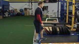 toes elevated ankle mobility