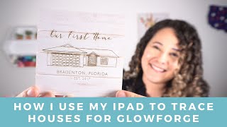 How I Use a Free iPad Vector Program to Create House Drawings for Glowforge! screenshot 5