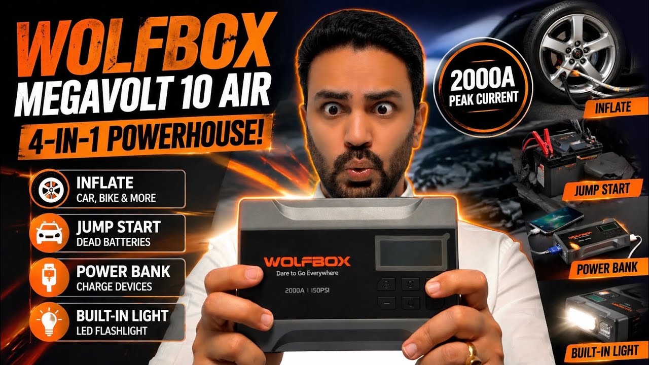 Wolfbox Megavolt 10 Air: Is This the Best Portable Power Station