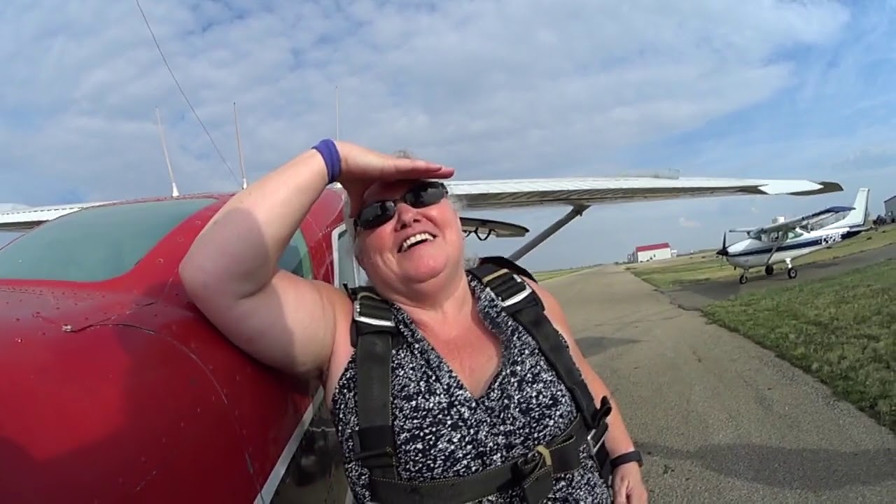Skydive South Sask Tandem Video: - - Kimberly Loughery
