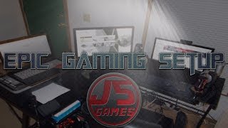 Epic Gaming Setup For A Poor Man