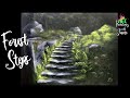 Forest Steps - Step-by-Step Acrylic Painting on Canvas