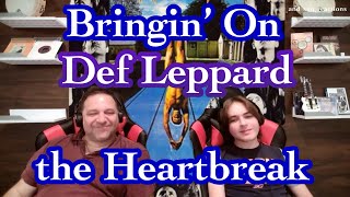 Bringin On the Heartbreak - Def Leppard Father and Son Reaction!