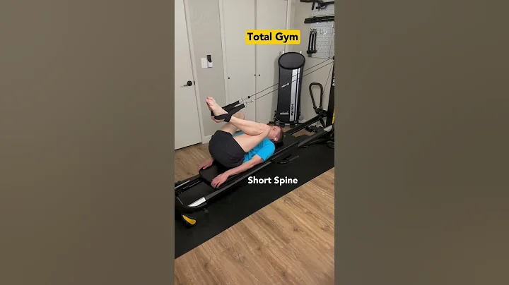 Total Gym Pilates - Double leg pulley exercises 👀 #shorts #totalgym