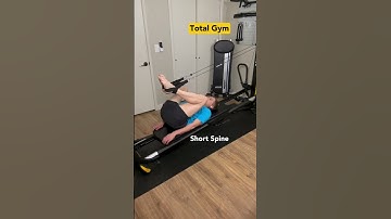 Total Gym Pilates - Double leg pulley exercises 👀 #shorts #totalgym