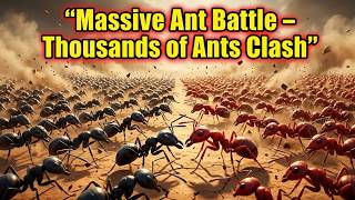 Massive Ant Battle Thousands of Ants Clash | Ant War Legends | AI Short Film