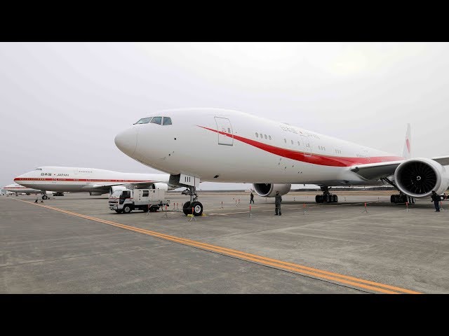 VR360】新政府専用機の内部初公開＝航空自衛隊 - YouTube