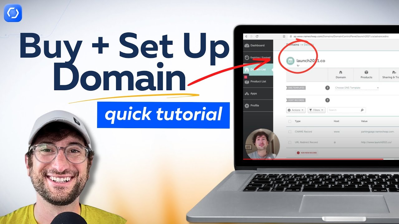 Buy and connect your domain name to a website in 10 minutes (step-by ...