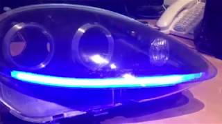 TF lights blue