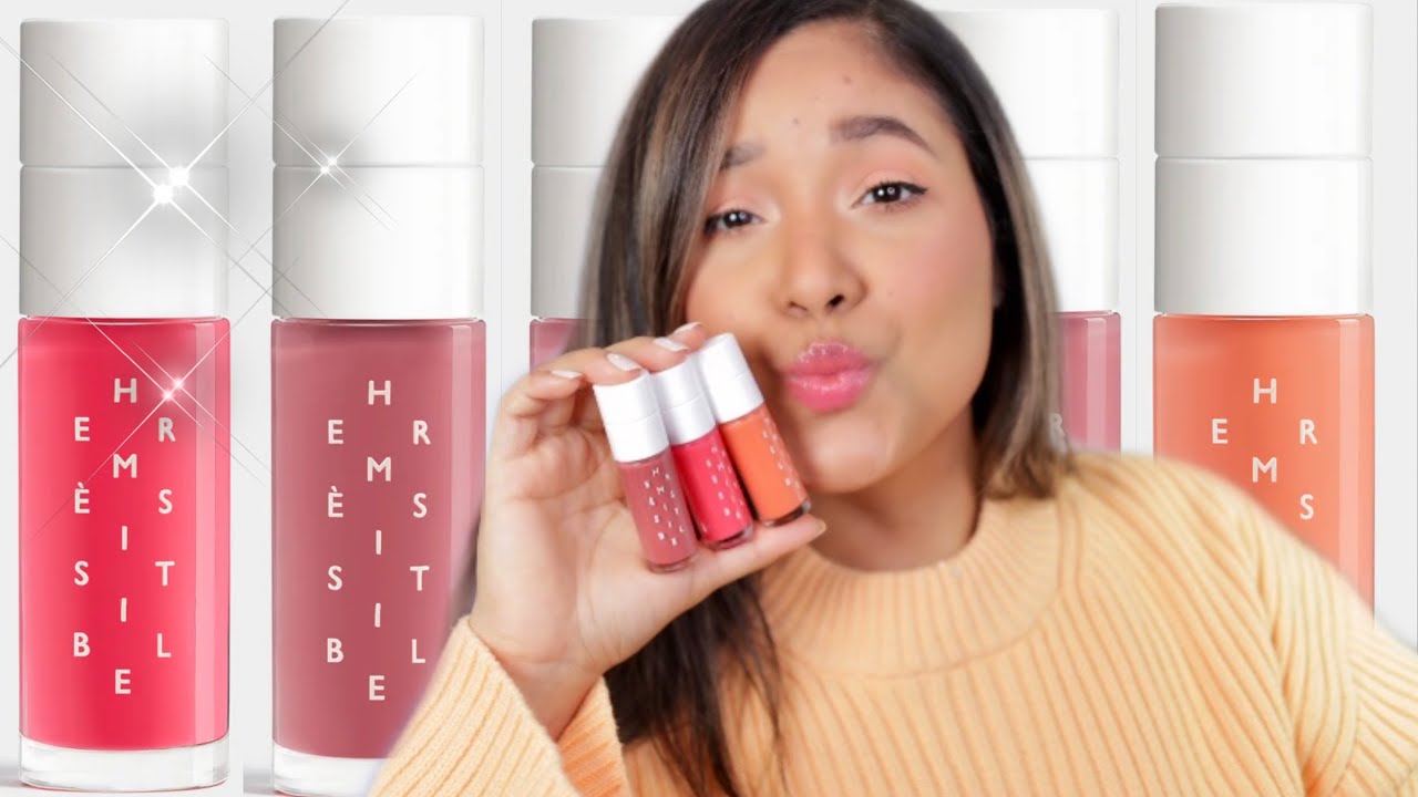 New Hermes Hermesistible Infused Lip Care Oil Colour and Scent YouTube