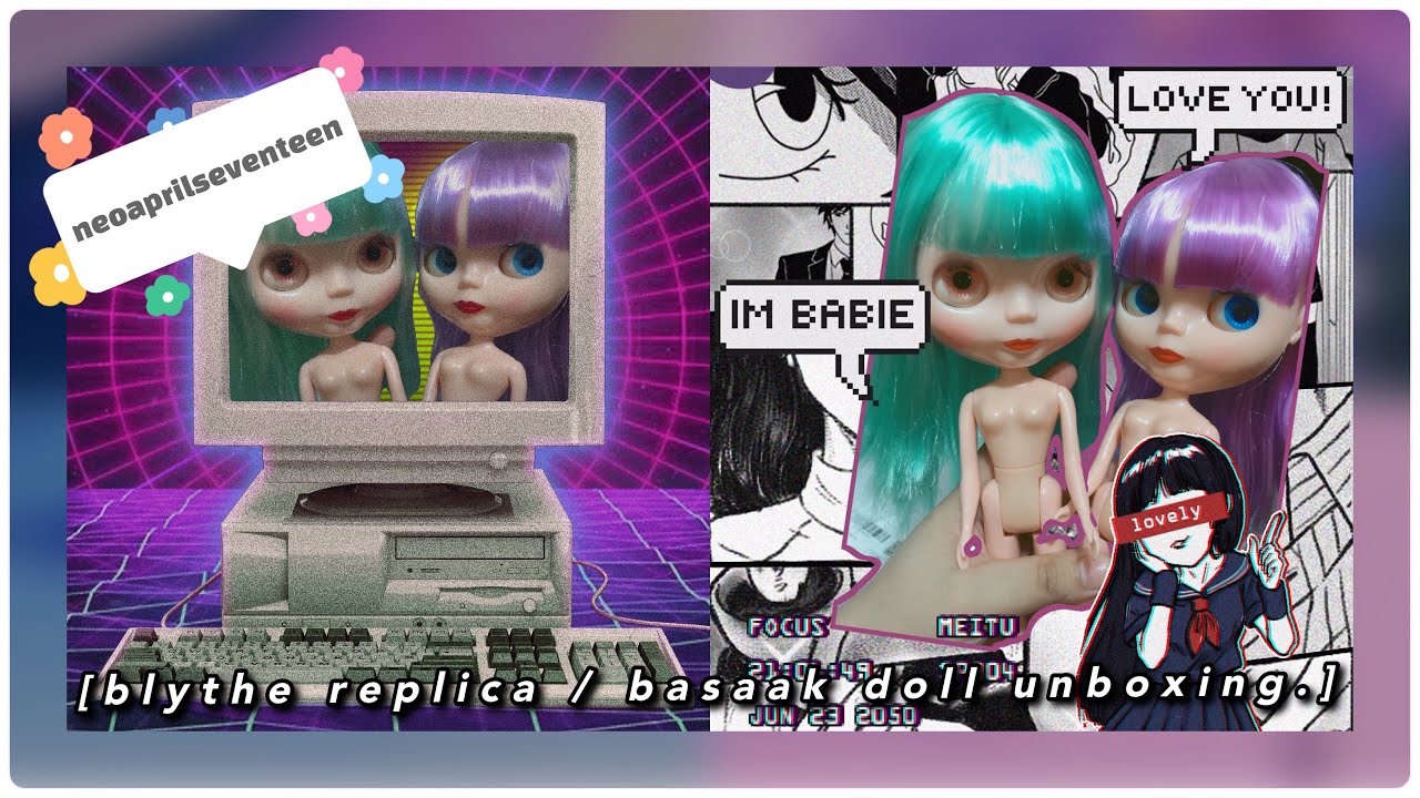 [VLOG] #1 Blythe Doll Replica/Basaak Doll Unboxing from Shopee | neoaprilseventeen