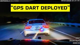 When Police Use GPS DARTS Instead Of PIT Maneuvers...
