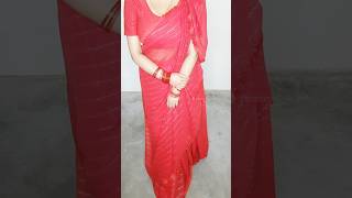 unique saree draping #saree #indianhandlooms #sareedraping #fashion #viral #trending #ytshorts
