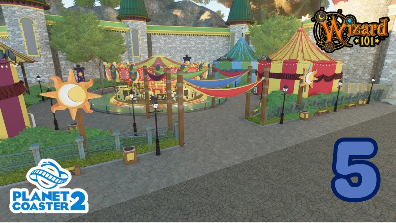 Planet Coaster 2: Wizard101 Reborn | Episode 5: GAMMA'S TOWER