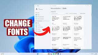 How To Change Default System Font in Windows 11 (2026)  | Change Windows 11 System Font
