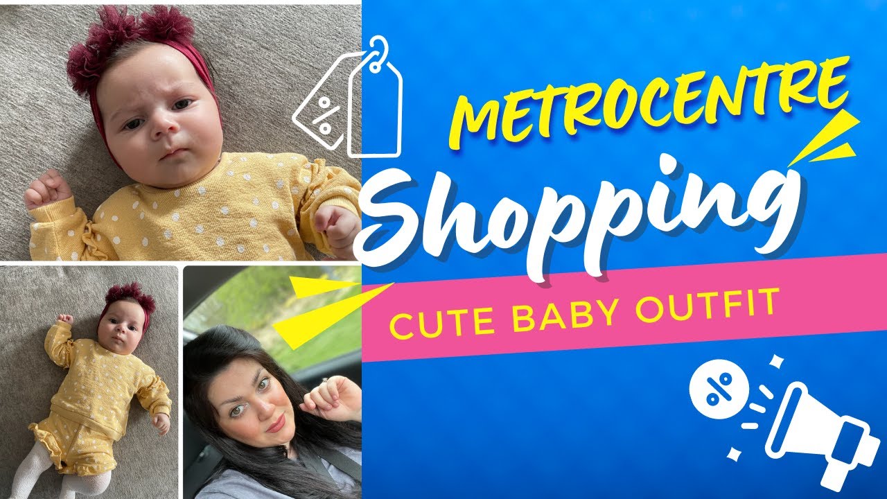 Come Shopping With me at Metrocentre / Cute BABY Outfit / TK Maxx / Primark / Vlog #4