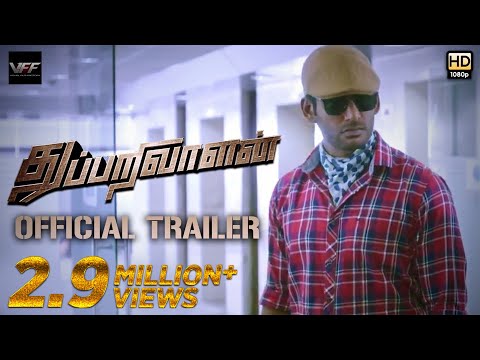 Thupparivaalan - Official Trailer | Vishal, Prasanna, Andrea Jeremiah, Anu Emmanuel | Mysskin