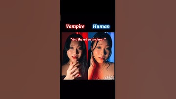 #pov The vampire feeds on her human lover again, but she went to far… #shorts #duet #acting
