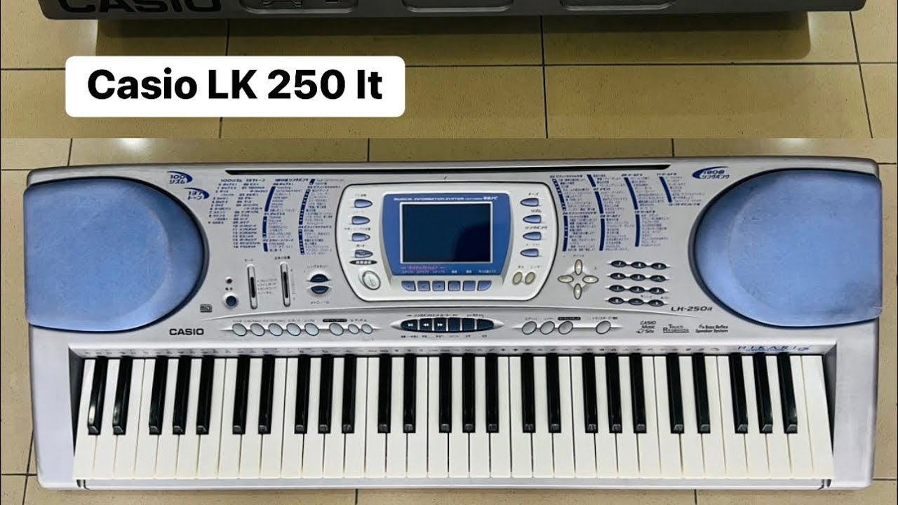 CASIO LK-250it CASIO 光ナビゲーション LK-250it 電子キーボード 電子 