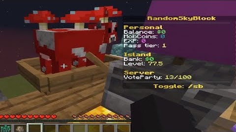 Skyblock, but Every 15 Seconds a Random Item Spawns (part 2)