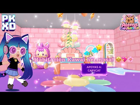 Cuarto kawai TOTALMENTE GRATIS! ⬅️😱✨🌸 Te enseño paso a paso! 💝🥰 /AlenysCapybaraCat/