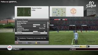 FIFA13 / 12 Simple But Effective 4-3-3 Tatcics & Formation w/ Commentary