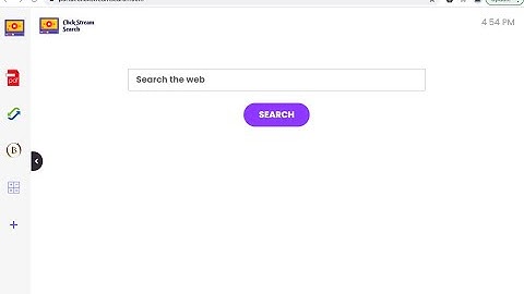 Clickstreamsearch.com browser hijacker (removal guide).