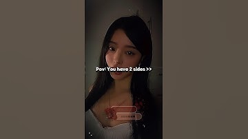 Pov: You have 2 sides✨ #ytshorts#recommended#aestheic#popular#viralshorts#fyp#music#edit