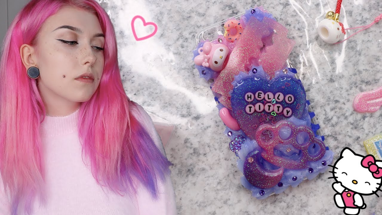 Whip With Linzor  ♡ DIY Hello "Kitty" Case