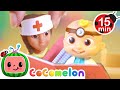 🩺 Doctor Check Up KARAOKE! 🩺| BEST OF COCOMELON TOY PLAY! | Sing Along With Me! | Kids Songs