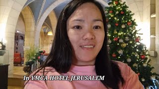 At YMCA HOTEL Jerusalem