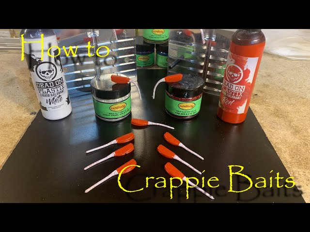 How to make Popular Crappie Plastic Baits at Home 