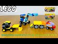 Lego Classic 10696+10698 assembling to construction machineries #204