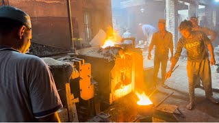Inside the Sand Iron Casting Process: Creating Stunning Motifs from Scratch!
