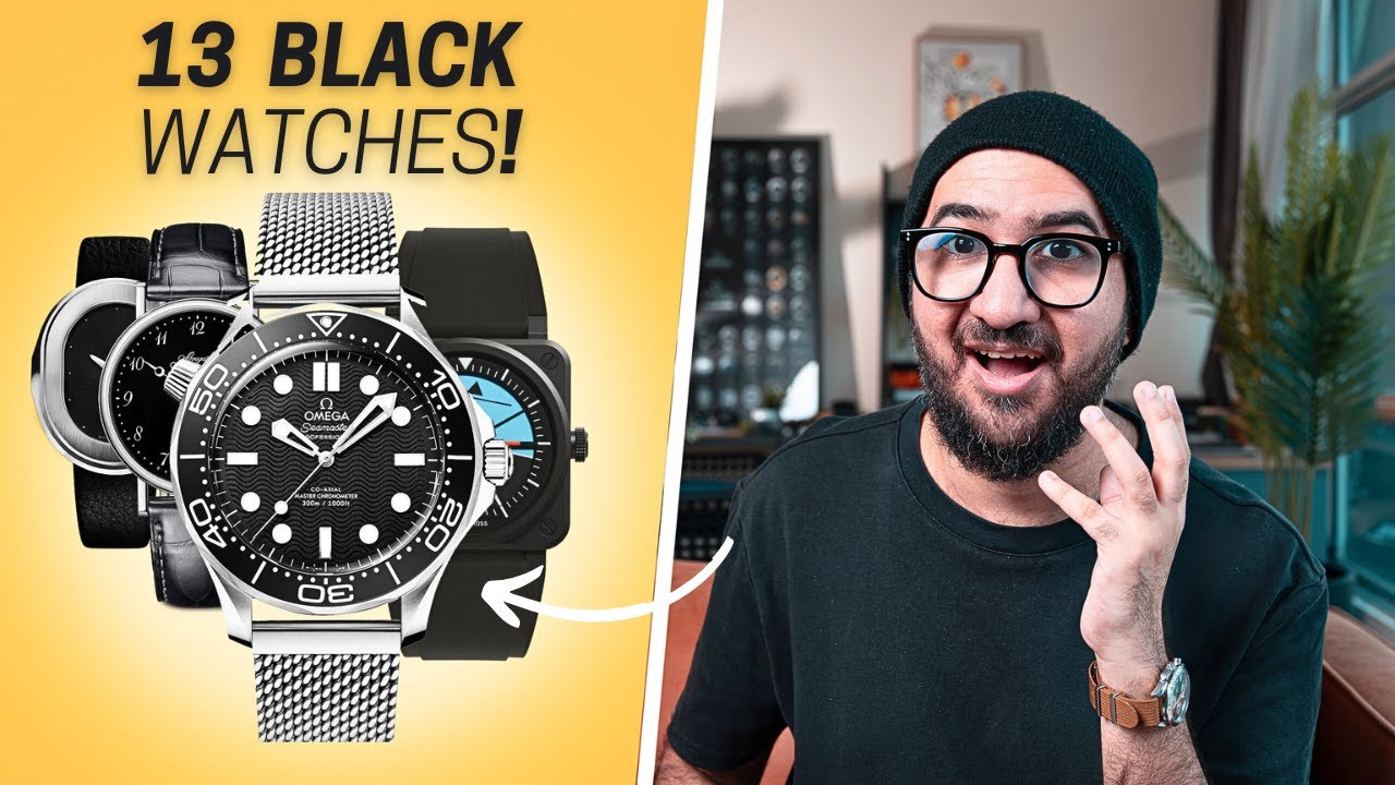 Best 13 Black Watches at Every Price Point (Seiko, Omega