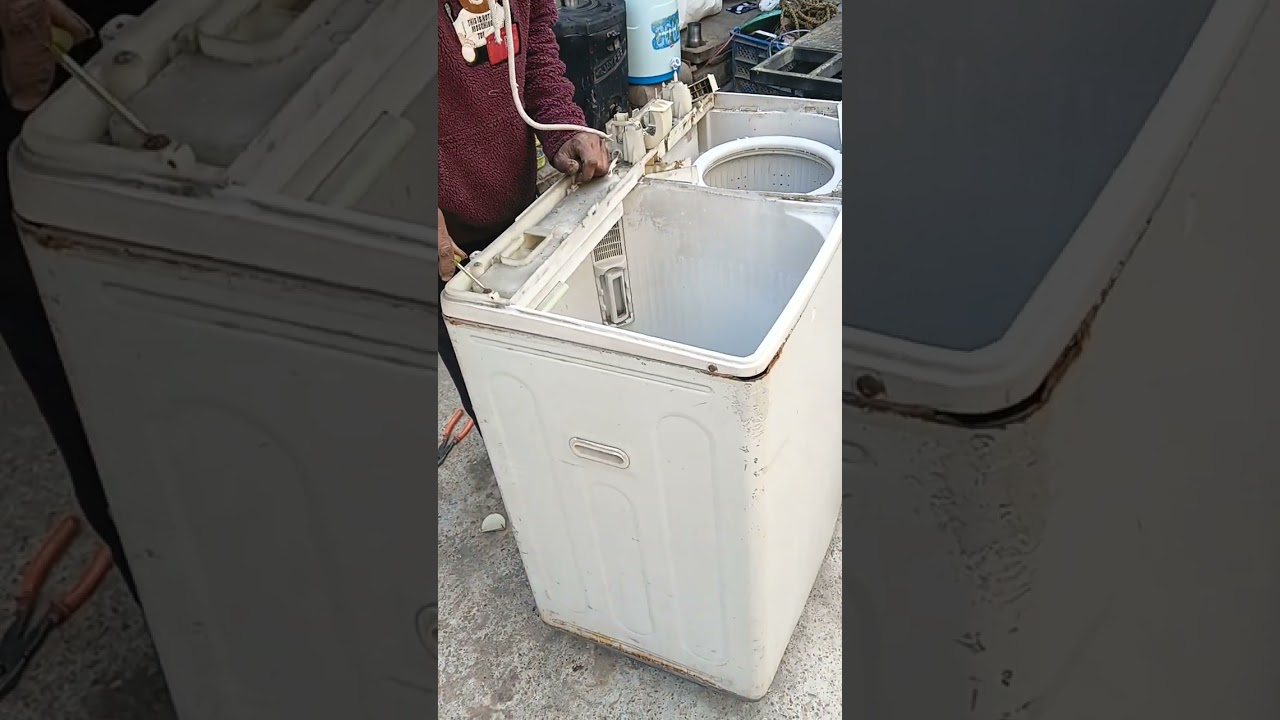 Scrapping A Washing Machine 