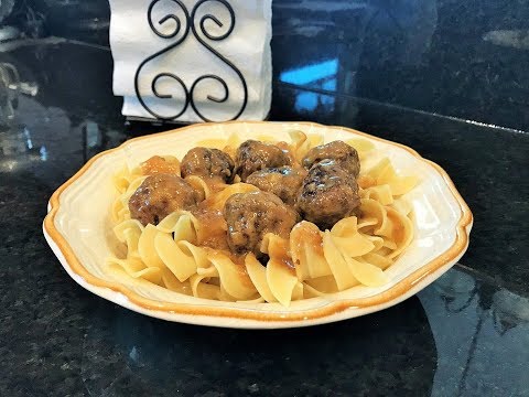 Swedish Meatballs Recipe - How I use my home canned food