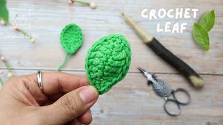 Crochet Leaf Pattern Step-by-step Tutorial