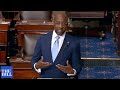 Raphael Warnock gives FIRST speech from the Senate floor