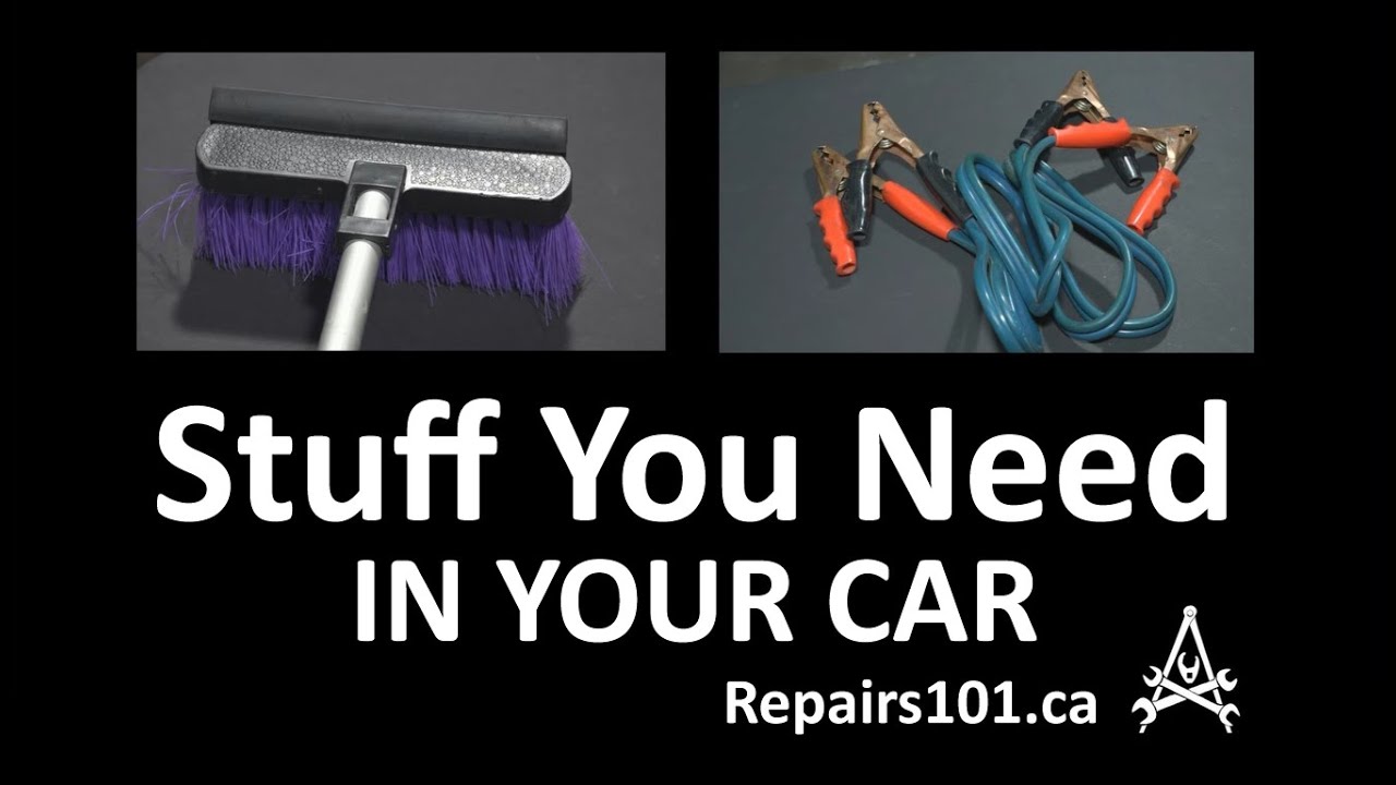 Stuff You Need In Your Car Top 12 + Be Prepared For Whatever YouTube