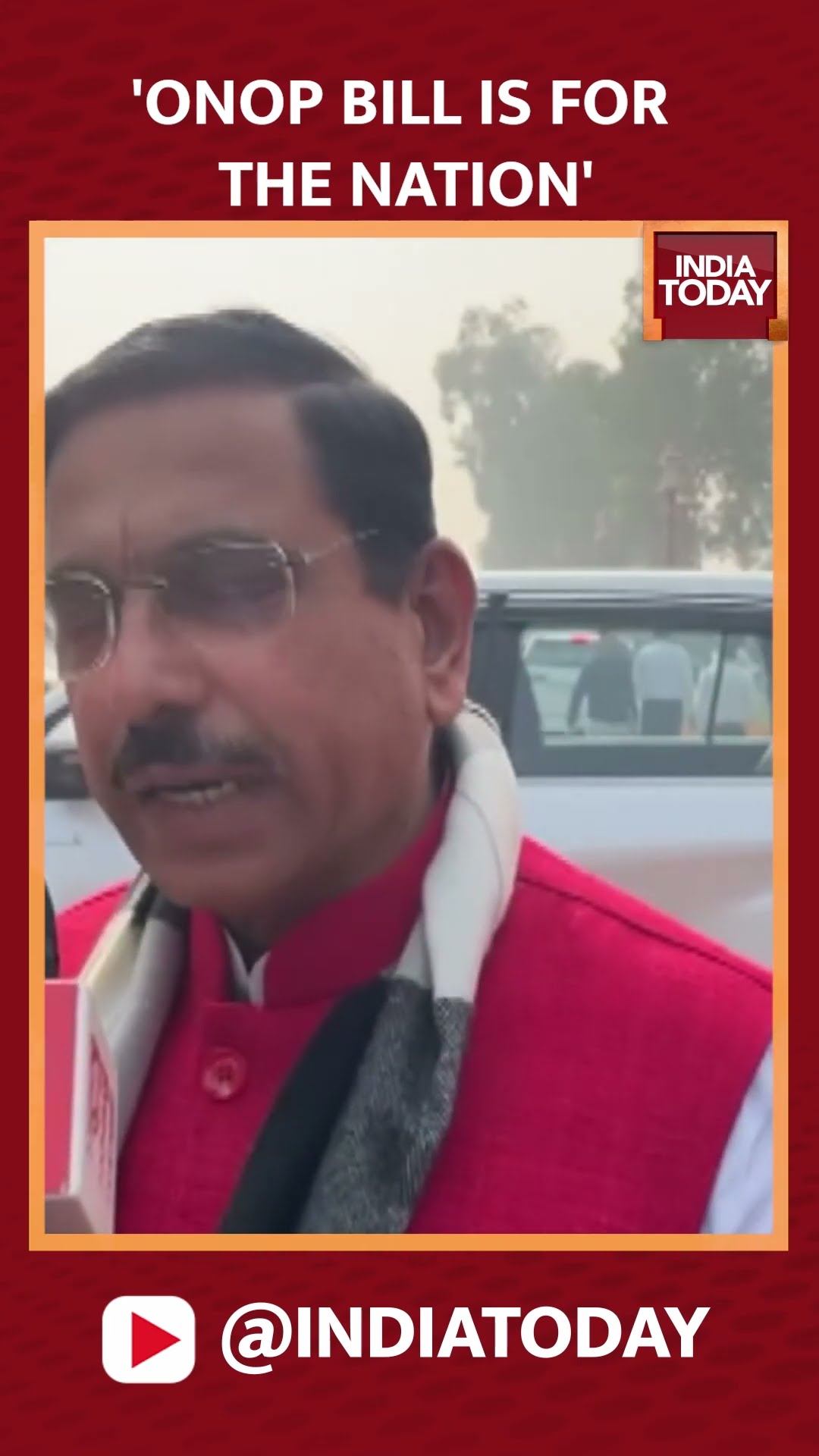 'ONOE Bill Is For The Nation', Pralhad Joshi Seeks Oppn's Support #shorts #onenationoneelection